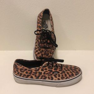 Vans leopard sneakers